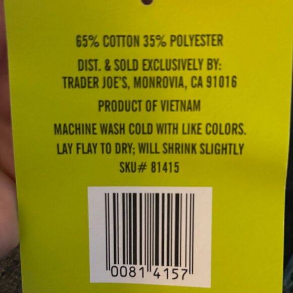 🎃 NWT Set of 4 Trader Joe's Trick or Treat Halloween Mini Tote Bags w/BONUS 🎃 - Picture 11 of 11